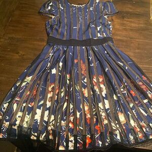 Open Back Fit & Flare Dress Chelsea28 Small